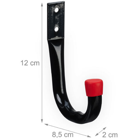 ARTECSIS Set 2 Barre Porta Attrezzi Con 6 Ganci - Organizza Giardino, Garage E Cantina - Foto 8