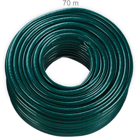 Tubo Da Giardino TW Wholesale 15 Metri Antipiega, Rinforzato E Flessibile - Giallo