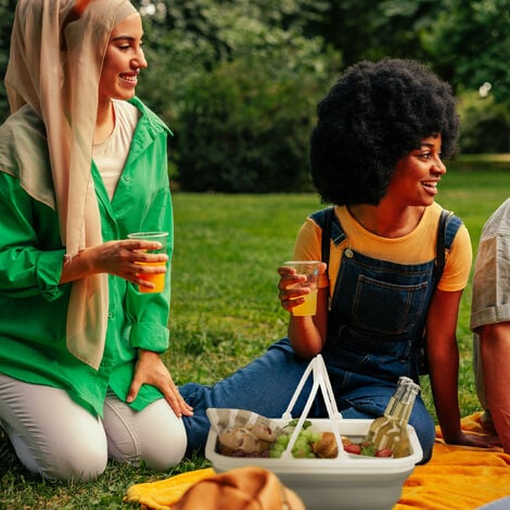 Bacinella Pieghevole Relaxdays 7L - Catino Per Campeggio E Casa - Foto 8