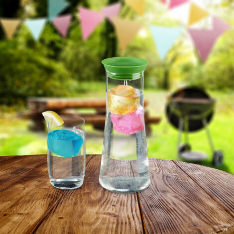 Cubetti Di Ghiaccio Riutilizzabili Relaxdays - Set Da 36 Pezzi, Non Si Sciolgono, Ideali Per Feste