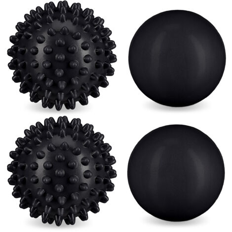3DActive Set 3 Palline Da Massaggio | Silicone E PVC | Per Terapia Trigger, Fascite Plantare E Recupero Muscolare