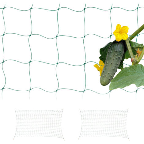 MAJOYLIFE Rete per piante, Scrog con 4 ganci, per verdure, frutta