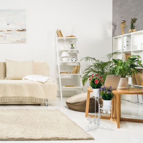 Relaxdays Fioriera a Scala, per Interni e Esterni, Design