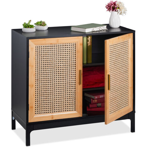 Credenza Ingresso Relaxdays Vintage - Mobile Con Cassetti 62x100x38 Cm
