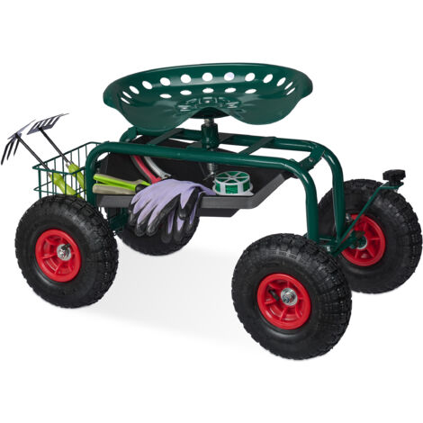 Sgabello Da Giardinaggio Portatile Indossabile - Leggero, Regge 150 Kg, Per Camping E Lavori All'Aperto