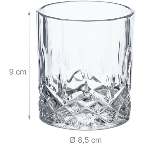 SCHOTT ZWIESEL Bicchiere da whisky For You (set di 4), tumbler a forma di bulbo per whisky, bicchieri in cristallo Tritan lavabili in lavastoviglie, Made in Germany (art.121876