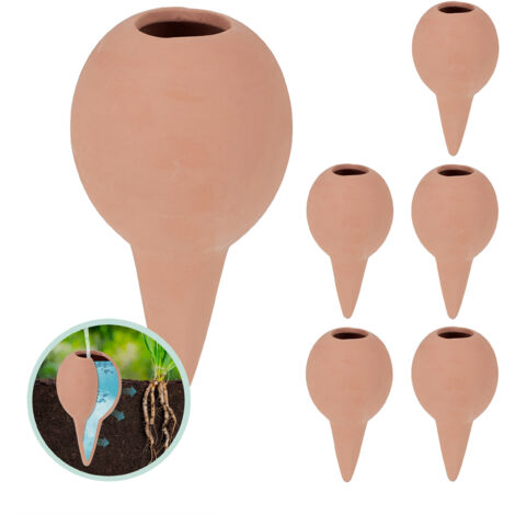 Ollas Lutton Irrigatore In Terracotta 4 Litri, Fatto A Mano In Francia, Per Piante E Orti - Irrigazione Autonoma - 2