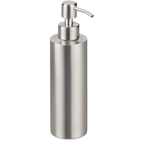 Relaxdays Dispenser di Sapone Liquido Manuale, 300 ml