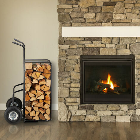 Carrello Per Traslochi Carrello Per Mobili In Legno - Porta Fino A 200 Kg, Nero, 50x30 Cm Carrello Piattaforma Legno