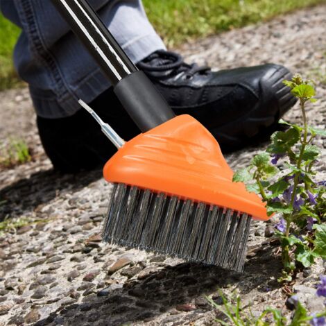 Set 2 Spazzole Per Fughe Relaxdays - Con Asta Telescopica, Setole Acciaio Carbonio, 80-140 Cm - Foto 7