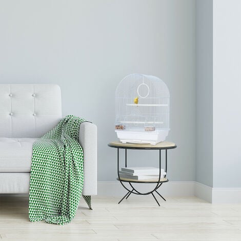 Voliera Per Uccelli Relaxdays 146x55x50 Cm - Con Piedistallo Per Canarini E Cocorite - Foto 6