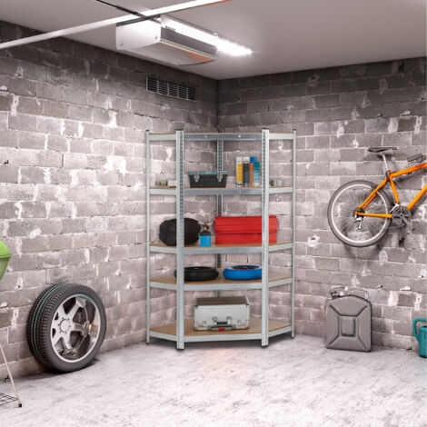 2x Schwerlast Console Parete Scaffale Angolo Vettore Carico - Foto 5