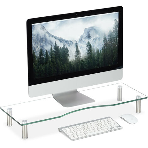 Supporto monitor rialzo scrivania per pc alzata computer portatile