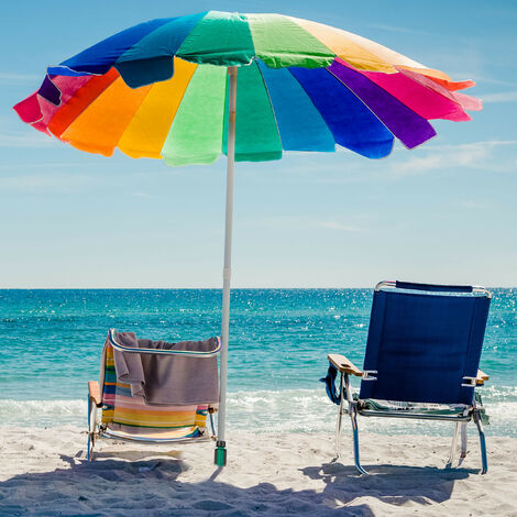 Plastica stabile rotonda bilancio per ombrelloni picchetto patio supporto spiaggia giardino portaombrelli per ombrellone shaft da riempire con acqua o sabbia classico verde o nero 