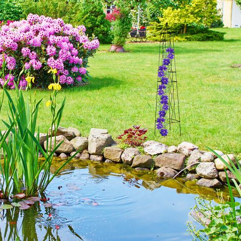 relaxdays Arco di rose pergola da giardino Obeli…