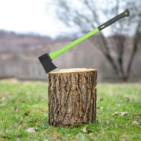 Ascia Spaccalegna 2700gr Fibra Di Vetro - Testa Tagliente E Mazzetta | Manico Antiscivolo