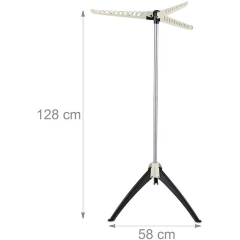 Stendino Pieghevole A Raggiera - 184x242cm, Argentato, Per Balcone E Giardino - Foto 8