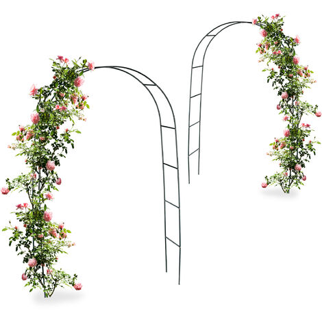 Arco per piante rampicanti in Metallo verde ROSEN