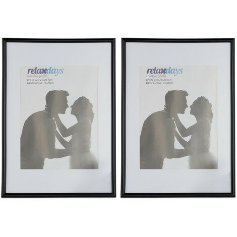 Cornice Portafoto Stallmann 'New Modern' - 10x15 Cm - Colore Bianco - In Legno MDF - Disponibile In 60 Formati