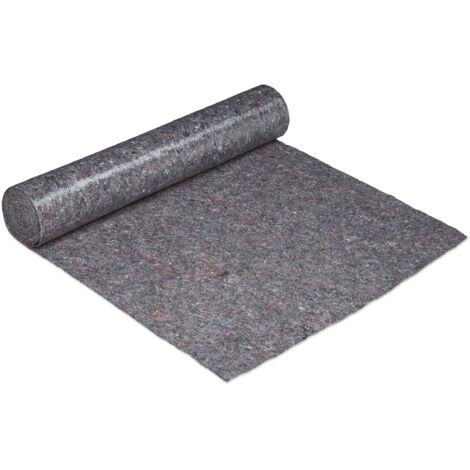 Telo Copritutto Imbianchino 25m&sup2; - Antiscivolo, Idrorepellente 220g/m&sup2;, Grigio Per Lavori