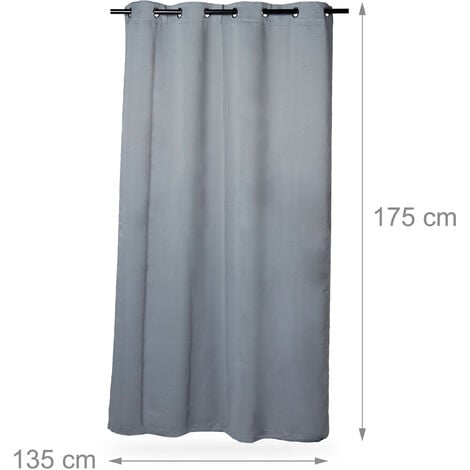 Tenda Termica Isolante Oscurante per Finestra Tende Opache Senza Occhielli  1 Pannello