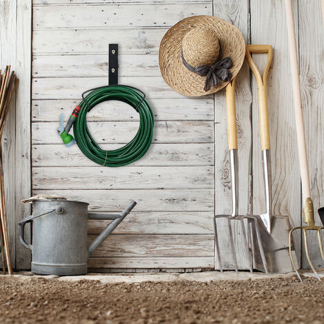 Supporto Da Parete Per Tubo Da Giardino – In Acciaio Legato, Resistente Agli Agenti Atmosferici, Carico 30 M, Con Viti Inox Incluse