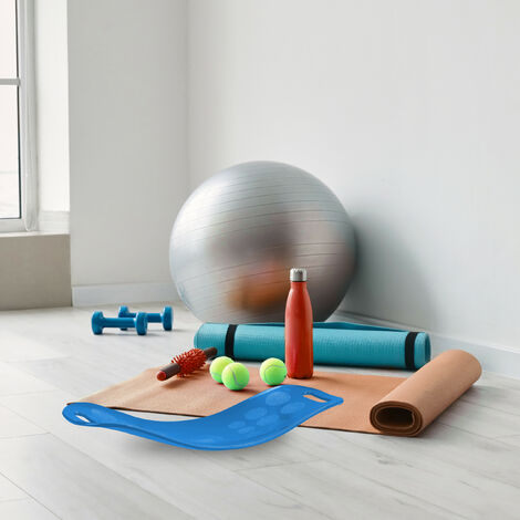 Relaxdays Balance Board, Tavoletta Propriocettiva da Allenamento, Tavola  Basculante da Yoga, Equilibrio,150 kg, Blu