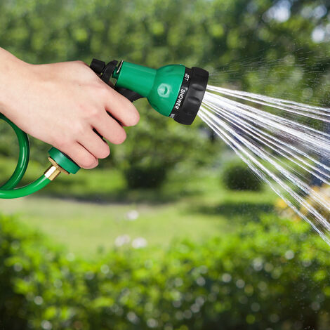 Tubo Da Giardino Estensibile Da 15 M, Tubo Da Giardino Telescopico Con Ugello Multifunzione, Set Di Tubi Flessibili Per Irrigazione | Leroy Merlin - Foto 14