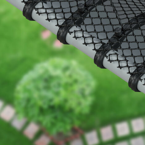 Reti Per Grondaie Relaxdays - Set Da 2, 6m X 15cm, Plastica, Anti Foglie, Con Clip - Foto 14