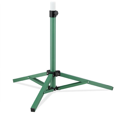 Base Per Ombrellone Pieghevole In Metallo Resistente Con Sacca - Foto 6