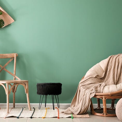 MINTY. Pouf, sgabello in stile loft con contenitore portaoggetti