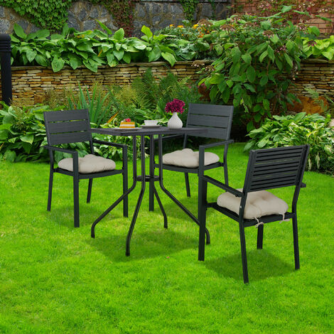 Tavolino da giardino quadrato 85x85 cm in acacia Giulia SKLUM
