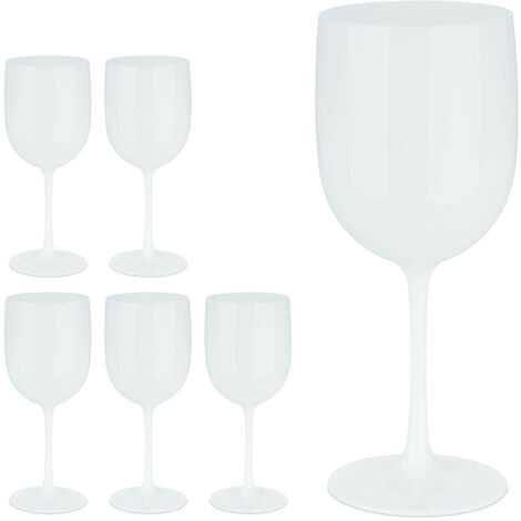 Bicchieri Da Vino In Plastica Marine Business Sailor Soul Tritan Antiscivolo Trasparente 34 Cl Confezione Da 6