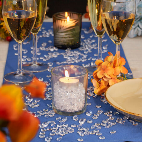 600 Cristalli Decorativi Rosa Ziamzra 12 Mm - Per Matrimoni, DIY, Vasi, Decorazioni A Cuore, Diamantini - Foto 12