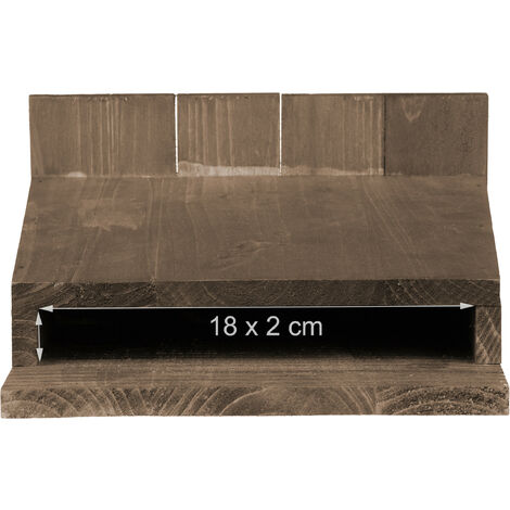 Bat Box Relaxdays - Rifugio In Legno Per Pipistrelli Da Giardino, 29x18x6 Cm - Foto 7