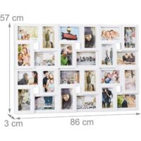 Cornice Senza Passe Partout Ada Bianco E Dorato Per Foto Da 21x29.7  A4 Cm 82496618