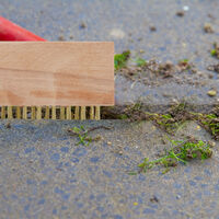 Set 6 Spazzole Per Pulizia Fughe Relaxdays - Rimuovi Muschio Ed Erbacce Da Giardino E Terrazzo