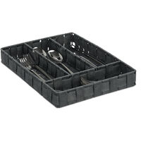 2x portaposate cassetto plastica divisori posate organizer cucina porta  utensili