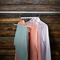 40 Ganci Appendiabiti Salvaspazio - 4 Colori, Per Organizzare Guardaroba