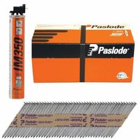 Paslode PAS141204 IM350+ Trade Pack Nail and Gas Ring Shank GLV+ 350 2.8 x 51mm 3CFC Box of 3300