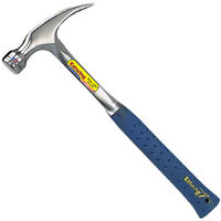 Estwing E312S 12oz Straight Claw Hammer Blue Shock Reduction Grip Length 275mm