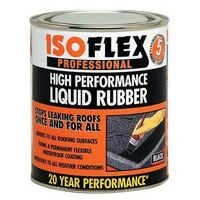 Ronseal 32998 Isoflex Liquid Rubber Black 750ml