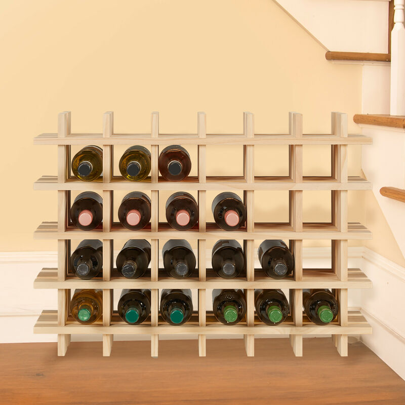 Cava Vino Madera Apilable 6 Botellas Vinoteca Bodega Vino