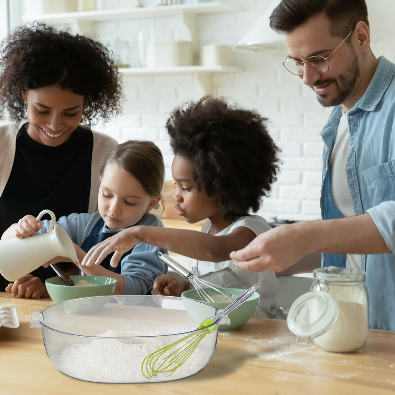 Colador Grande Con Asas De Plastico Escurridor Pasta