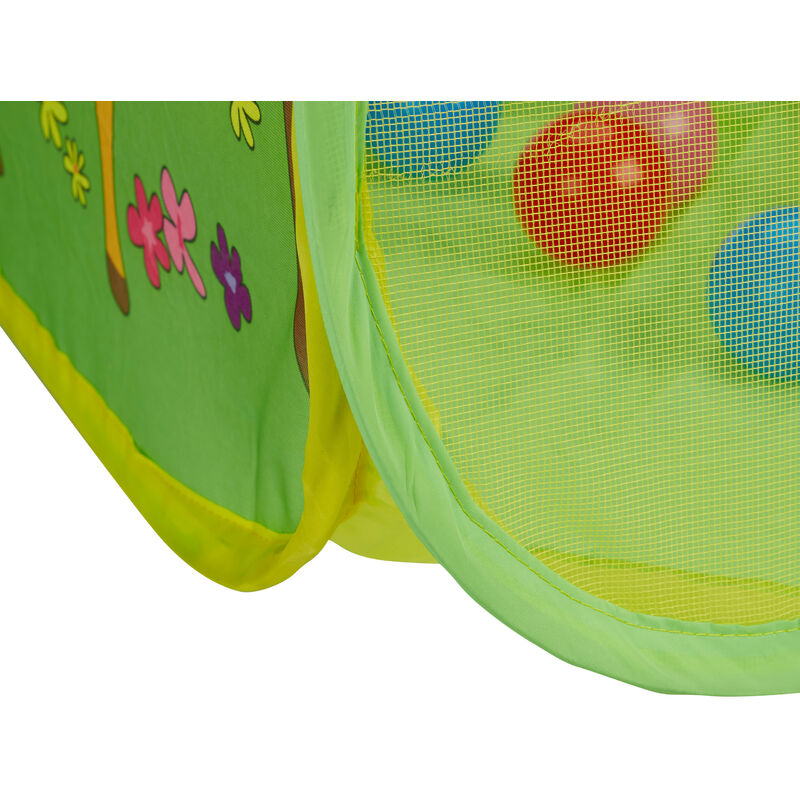 COSTWAY Piscina de Bolas para Bebe con 50 Bolas Coloridas, Piscina Redonda  de Bolas para Niños