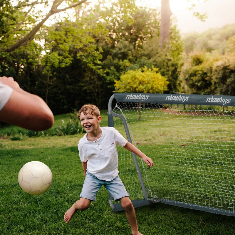 Futbolín Teenager - Para niños, 122 x 61 x 81 cm Beige y Negro