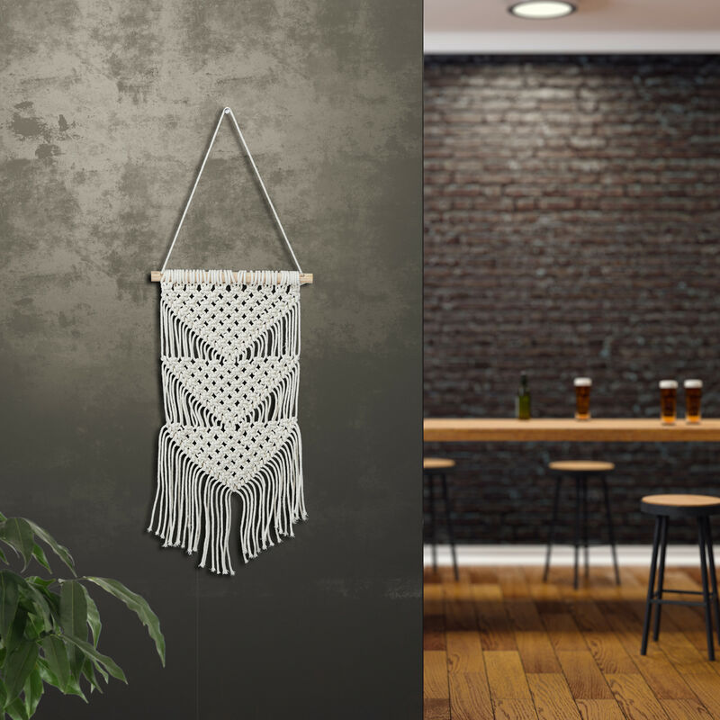 MINKUROW Macramé Para Colgar En La Pared, Decoración Bohemia