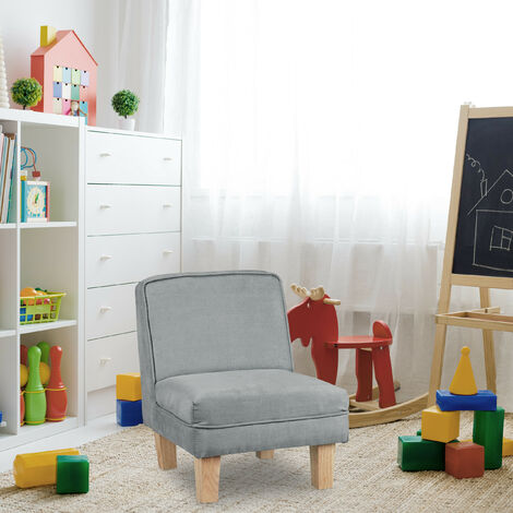 HOMCOM Sillón Infantil Mini Sofá para Niños de +3 Años con Asiento