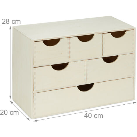 Caja de almacenamiento de escritorio 4 mini cestas organizadoras ER