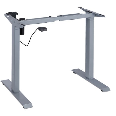 Estructura para mesa Denis 110-190x68x58-123cm - patas para mesa de acero,  estructura eléctrica ajustable en altura, patas para escritorio